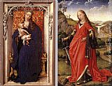 Rogier Van Der Weyden Famous Paintings - Diptych